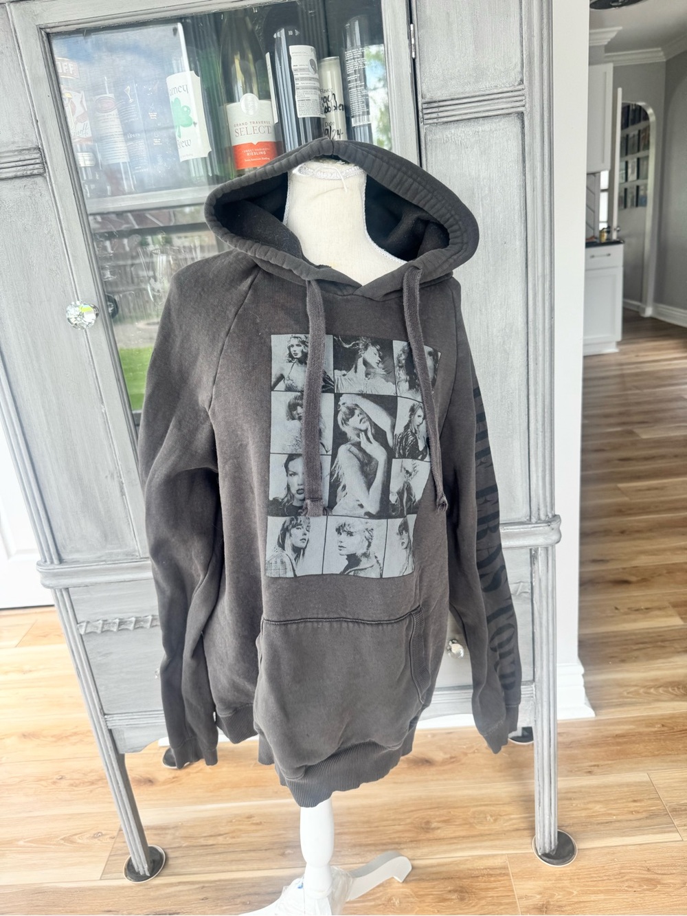 Eras Tour Gray Hoodie